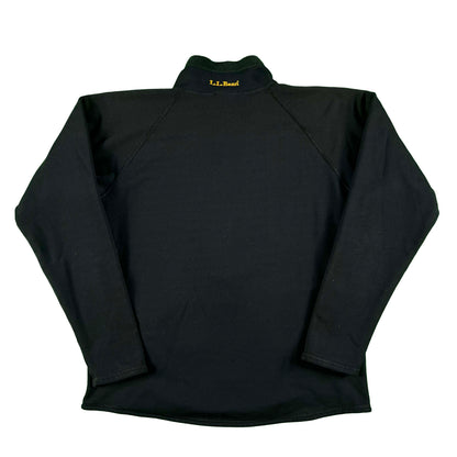 00s L.L. Bean Fleece Lined 1/4 Zip Pullover- S