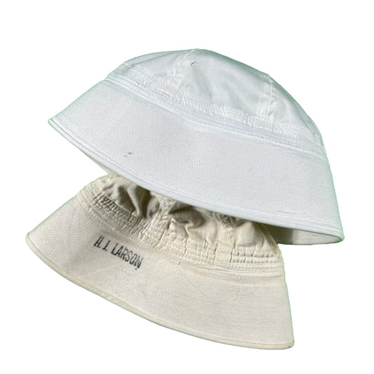 40s/50s USN White Sailor Bucket Hats- MULTI STOCK