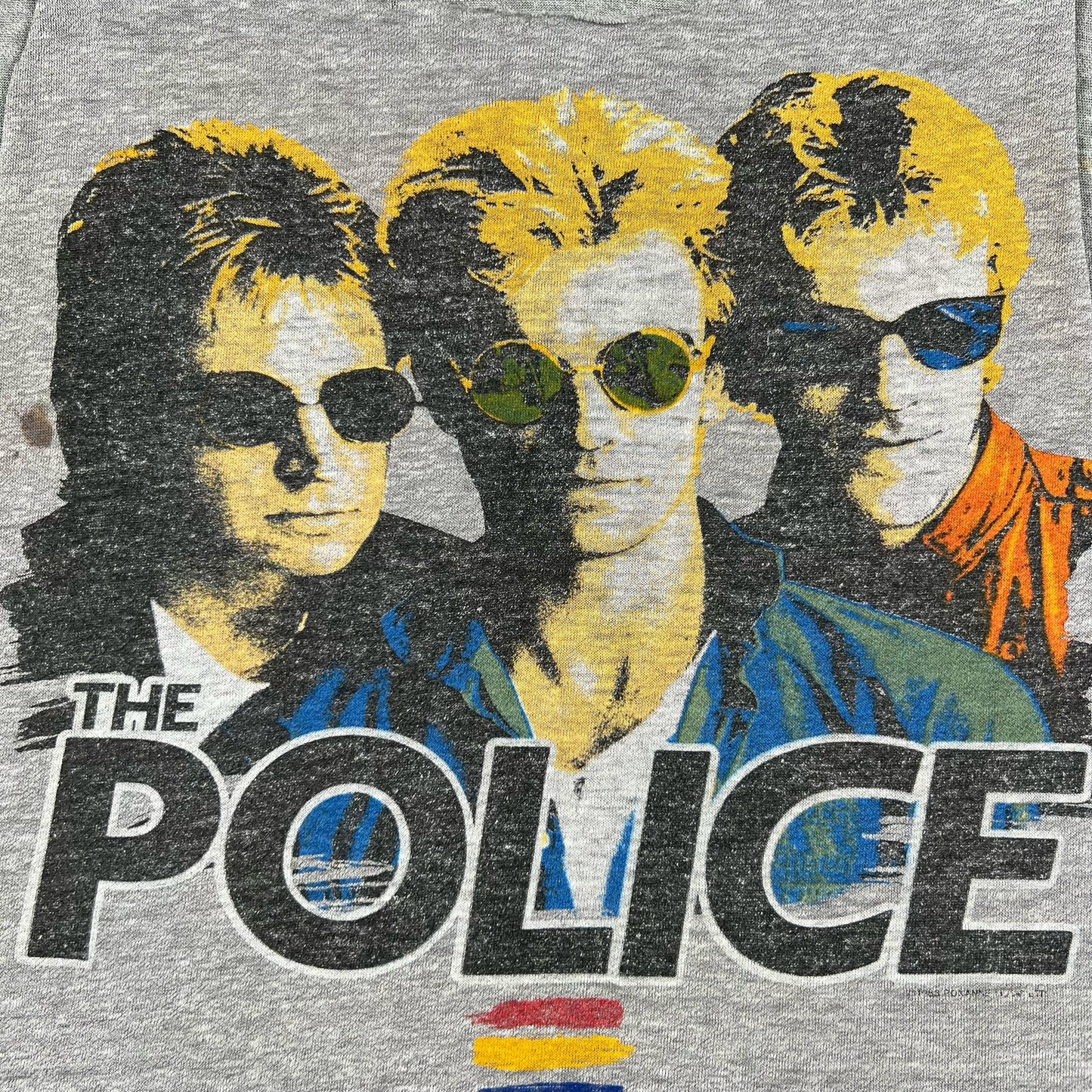 80s The Police Tank Top- S