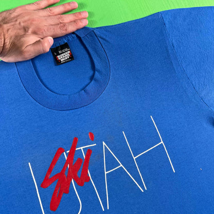 80s/90s Ski Utah Tee- M