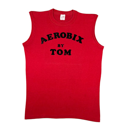 70s 'Aerobix by Tom' Muscle Tee- M