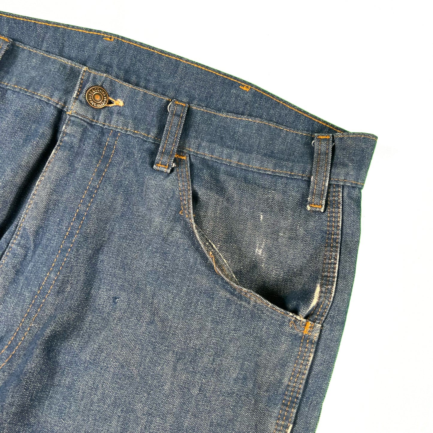 70s Levi's Orange Tab Flared Denim- 35x29.5