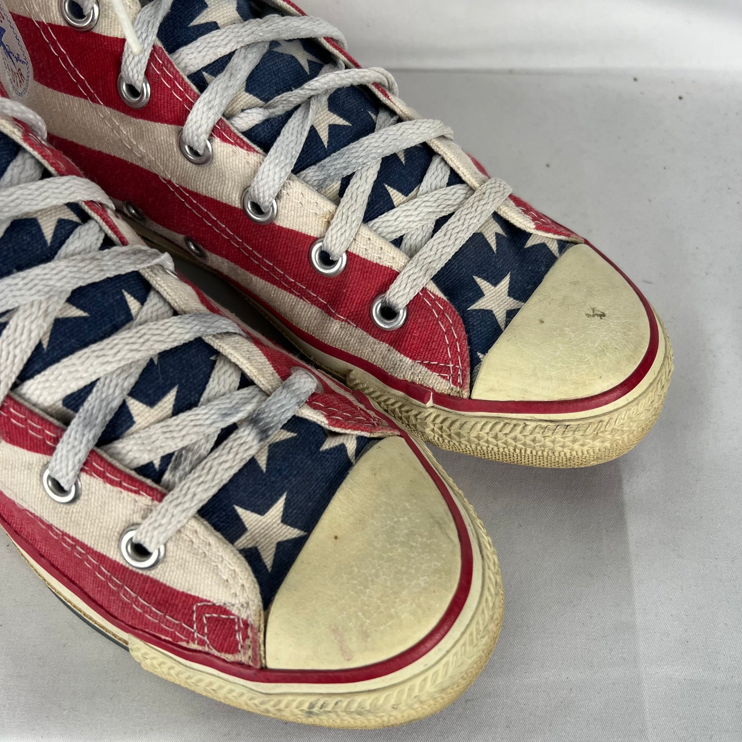 80s Stars & Stripes Made in USA High Top Converse- SELECT PAIR