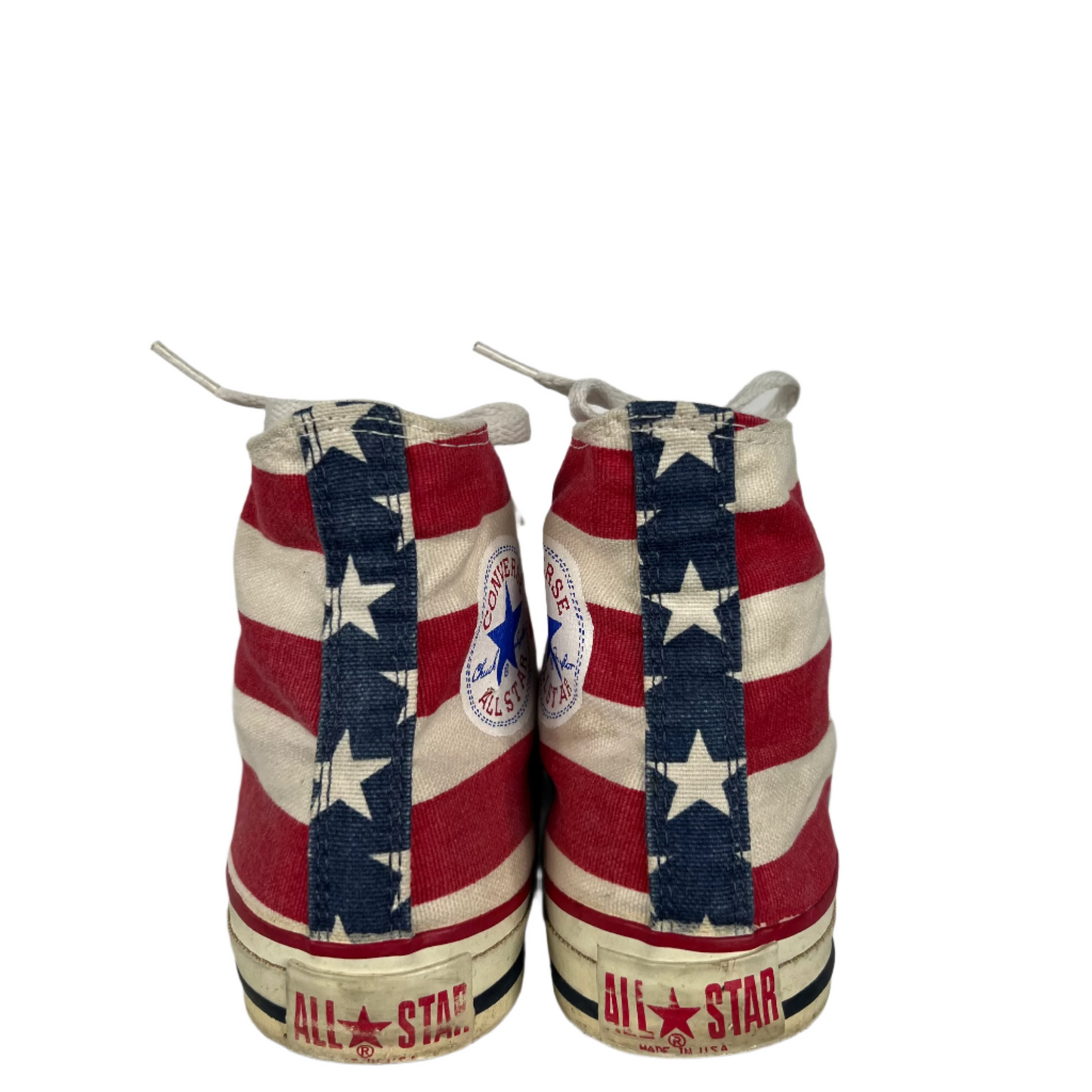 80s Stars & Stripes Made in USA High Top Converse- SELECT PAIR