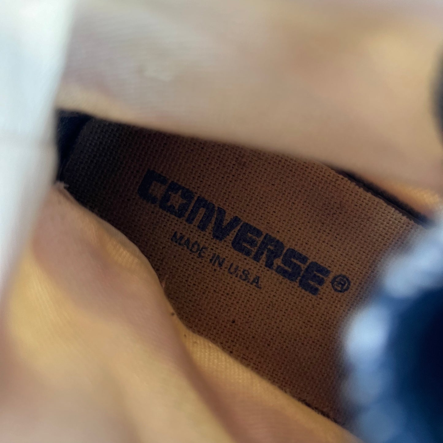 80s Stars & Stripes Made in USA High Top Converse- SELECT PAIR