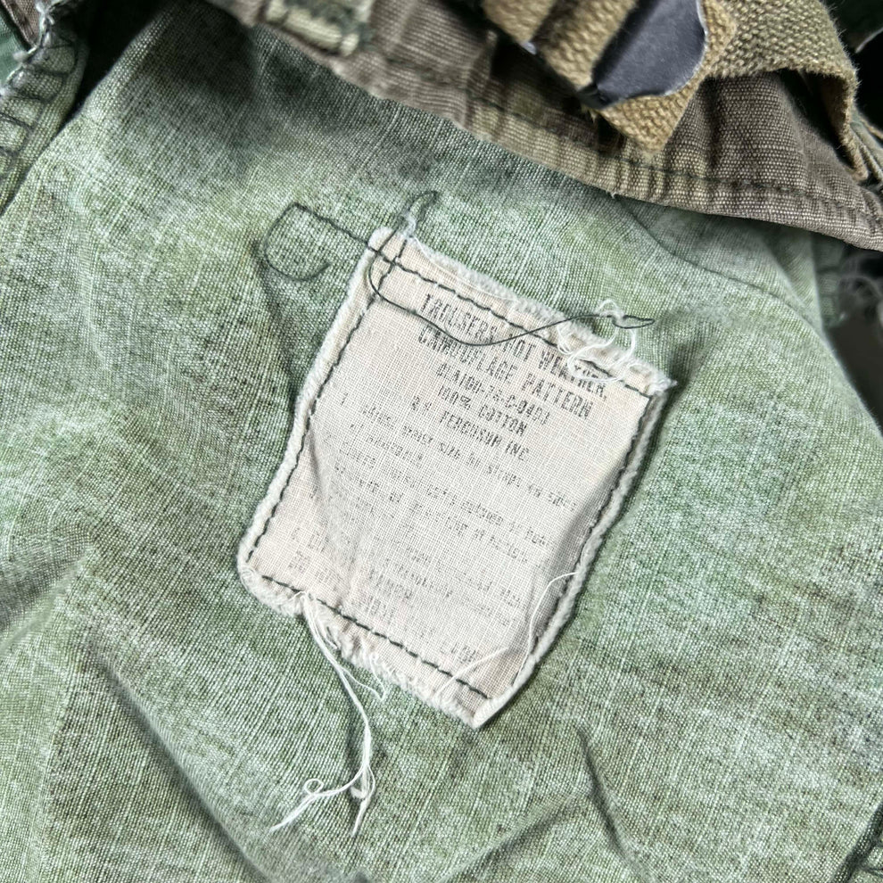 70s Jungle Camo Ripstop Cargo Pants- SELECT PAIR