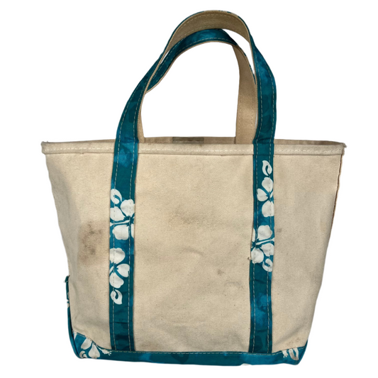 L.L. Bean Hawaiian Floral Boat and Tote Bag- Medium