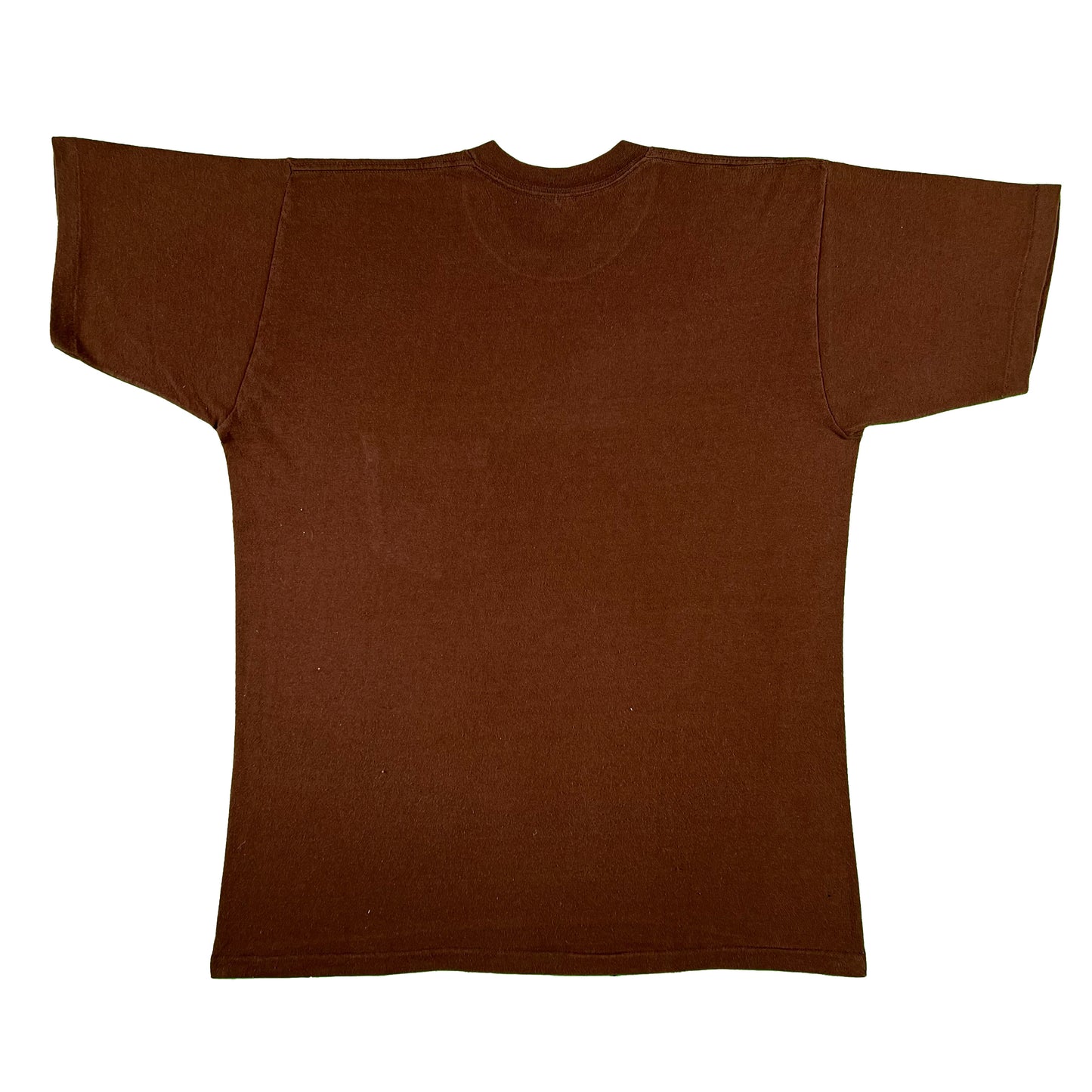 70s Blank Brown Pocket Tee- L