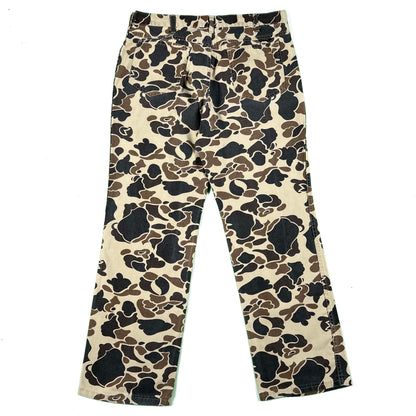 80s Charles Daly Duck Camo Pants- 34x29.5