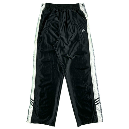 00s Adidas Shiny Tear Away Hoops Pants- L