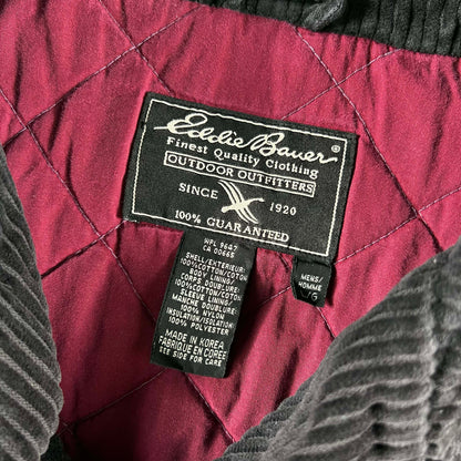 00s Eddie Bauer Heavy Quilted Corduroy Blazer- L