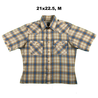 70s/80s Levi's Plaid Button Up Shirts- SELECT SHIRT