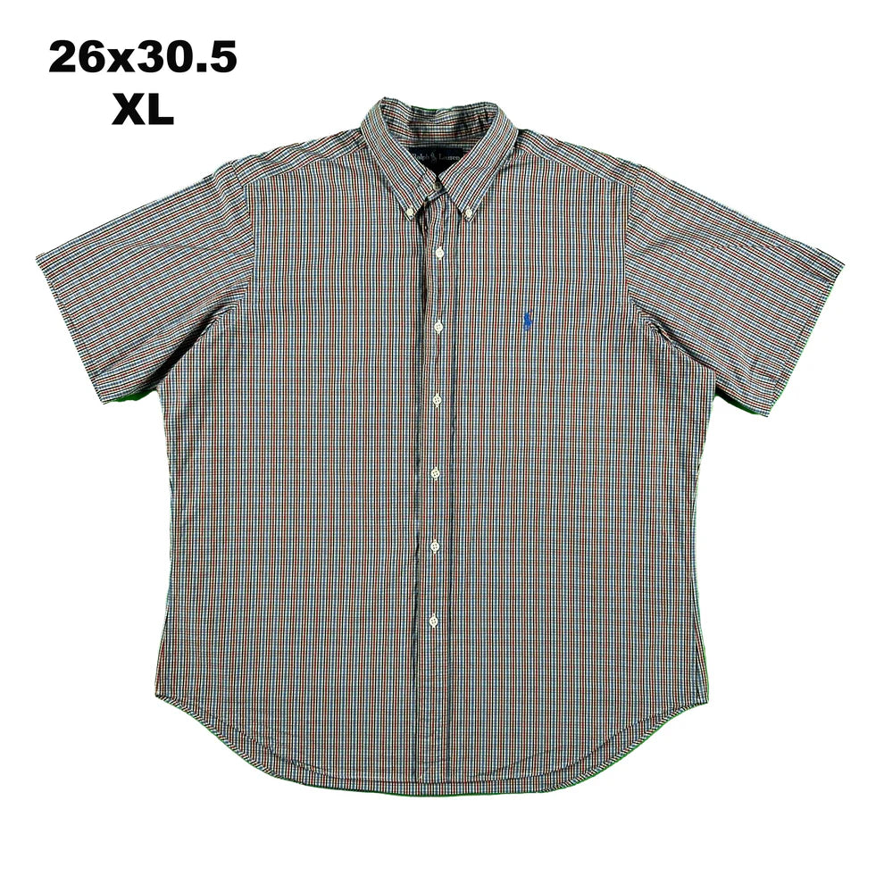 Vintage Ralph Lauren 100% Cotton Button Up Shirts- SELECT SHIRT