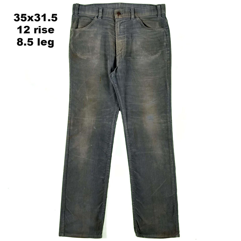 70s Levi's Straight Leg Corduroy Pants- SELECT PAIR