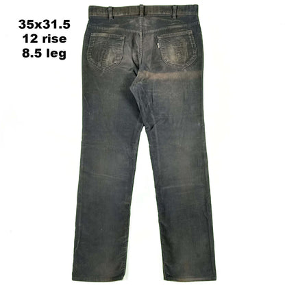 70s Levi's Straight Leg Corduroy Pants- SELECT PAIR
