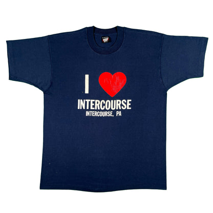 90s I Heart Intercourse Tee- XL