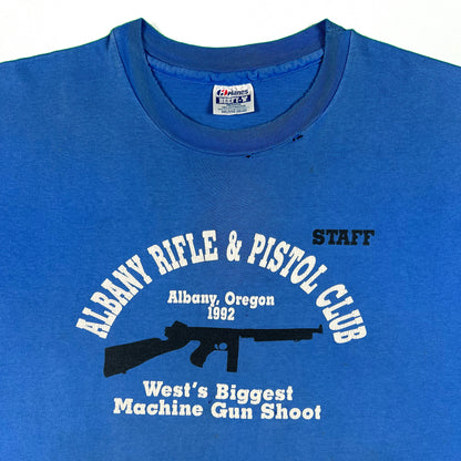 90s Albany Oregon Machine Gun Shoot Tee- XXL