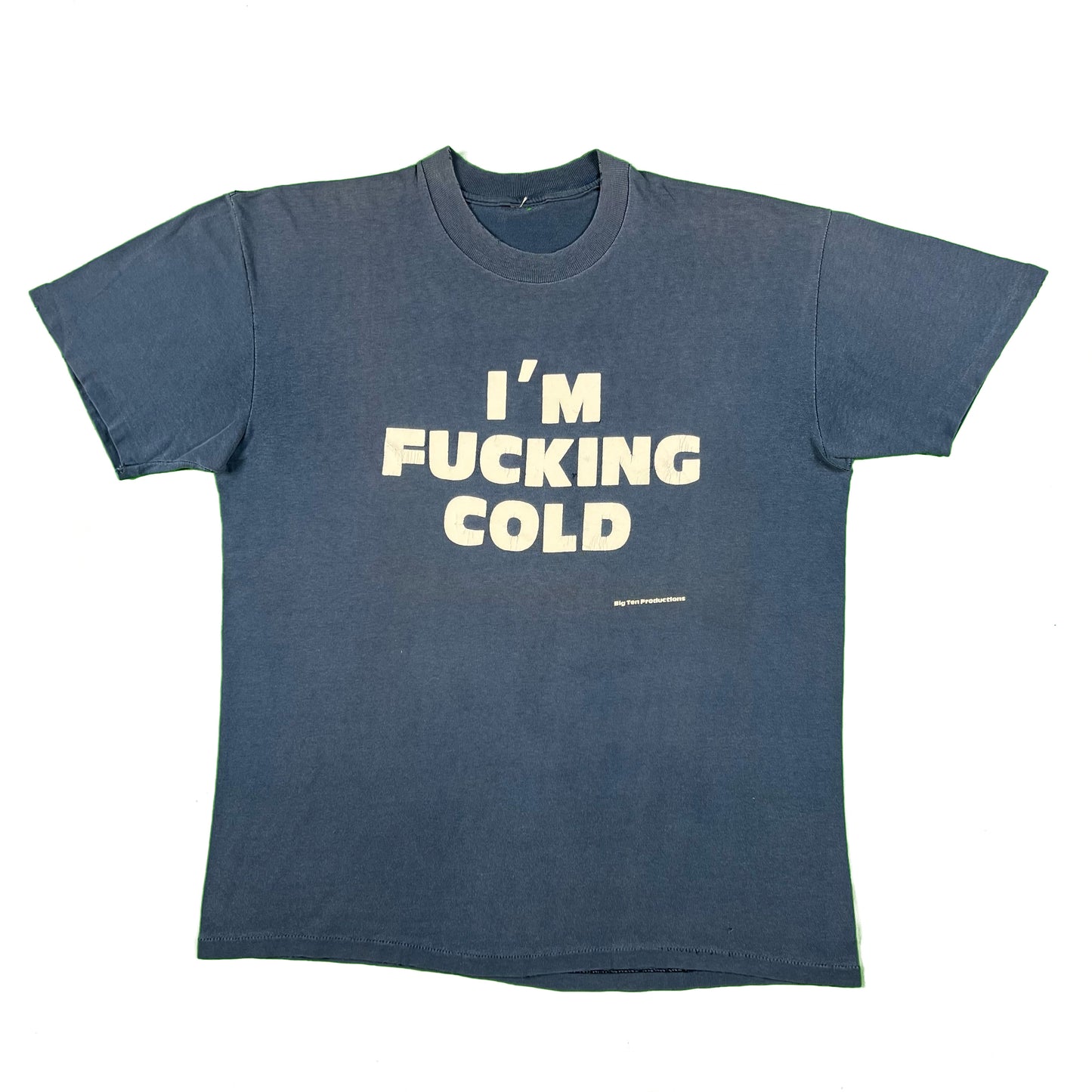 80s Michigan 'I'm Fucking Cold' Tee- XL