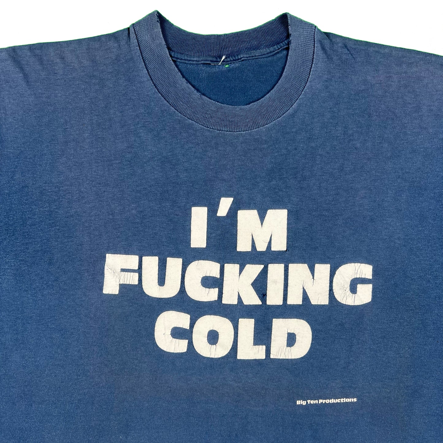 80s Michigan 'I'm Fucking Cold' Tee- XL