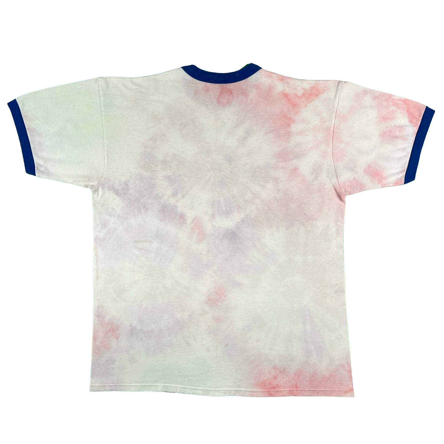 90s Freak Tie Dye Ringer Tee- XL