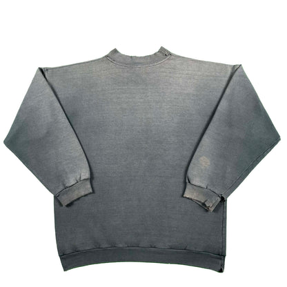 90s Perfectly Sun Faded Camp Sherman Sweatshirt- L