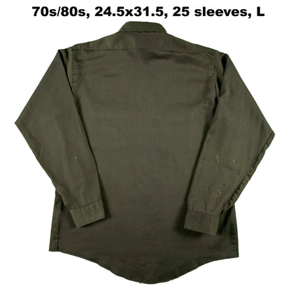 Vintage 1960s-1990s Dickies Work Shirts- SELECT SHIRT