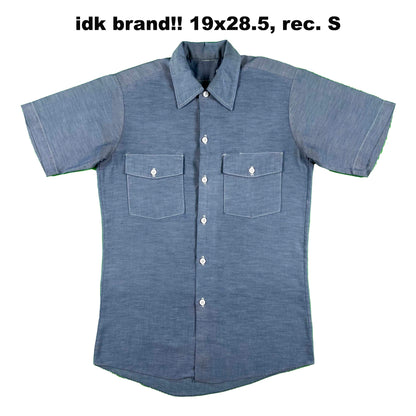 60s/70s Big Mac Chambray Shirts- SELECT SHIRT