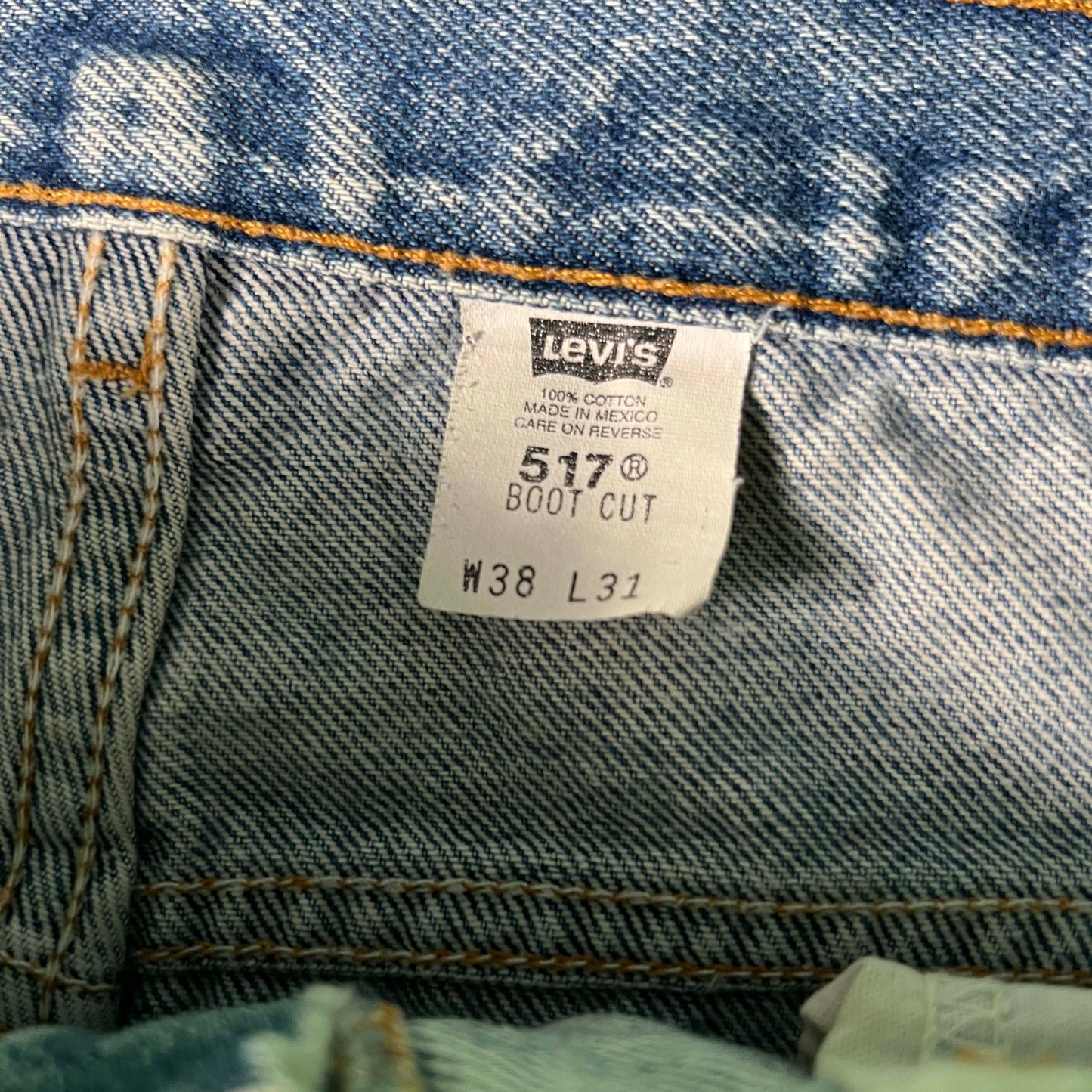 90s Levi's 517 Boot Cut Denim- 36x29