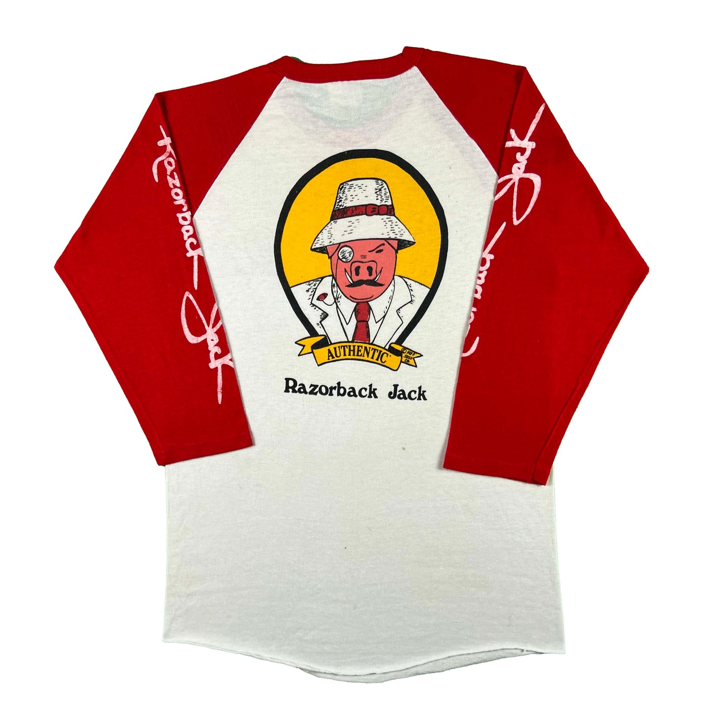80s Razorback Jack Raglan Cut Tees- SELECT SHIRT