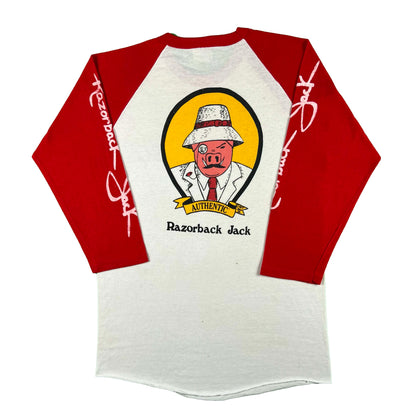 80s Razorback Jack Raglan Cut Tees- SELECT SHIRT