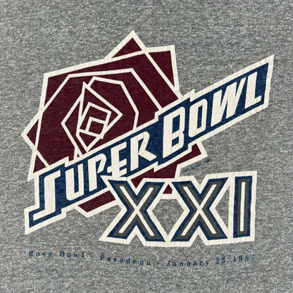 1987 Super Bowl XXI Tee- L