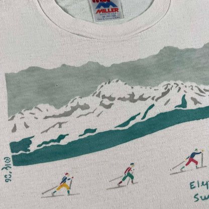 80s Sun Valley Idaho Long Sleeve Tee- XXS