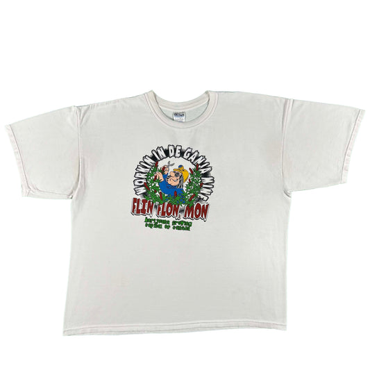 00s Workin In De Ganja Mine Tee- XXL