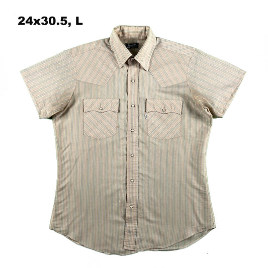 70s/80s Levi's Plaid Button Up Shirts- SELECT SHIRT