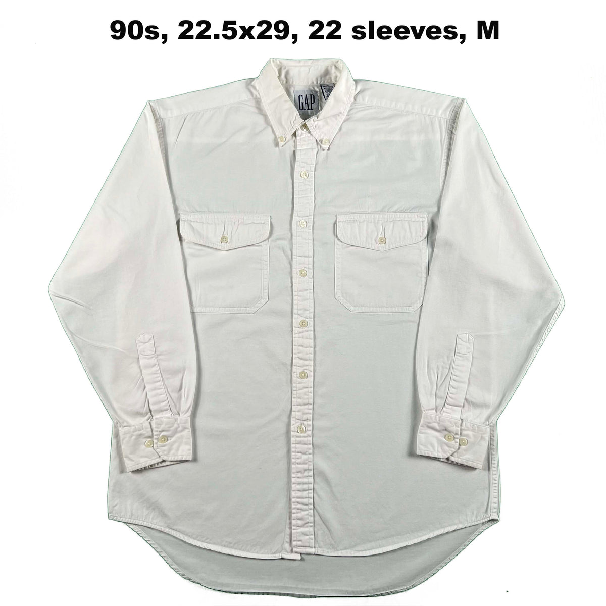 Vintage Gap 100% Cotton Button Up Shirts- SELECT SHIRT