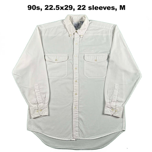 Vintage Gap 100% Cotton Button Up Shirts- SELECT SHIRT
