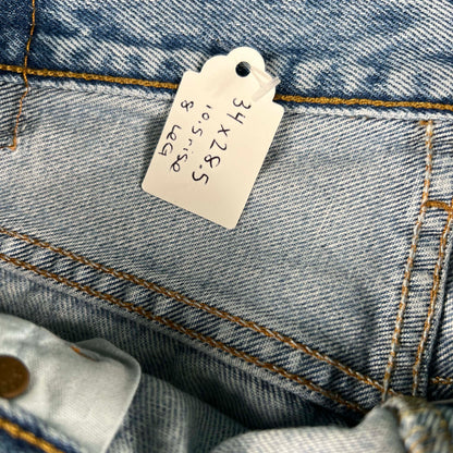 90s Levi's 501 Denim- 34x28.5