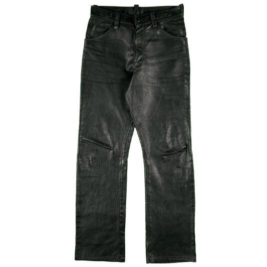 60s Leather Pants- 30x31