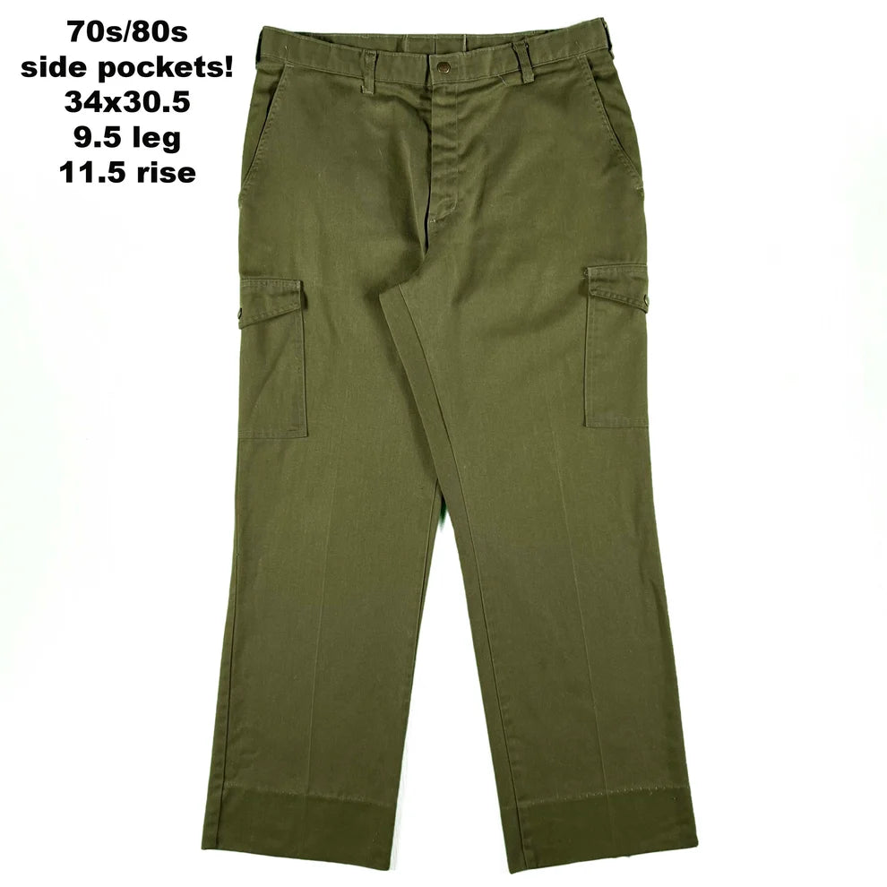 Vintage Boy Scouts Cargo Pants- SELECT PAIR