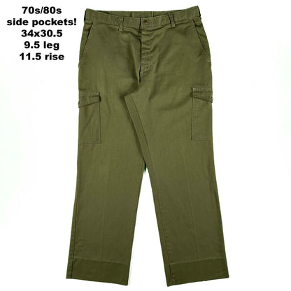 Vintage Boy Scouts Cargo Pants- SELECT PAIR