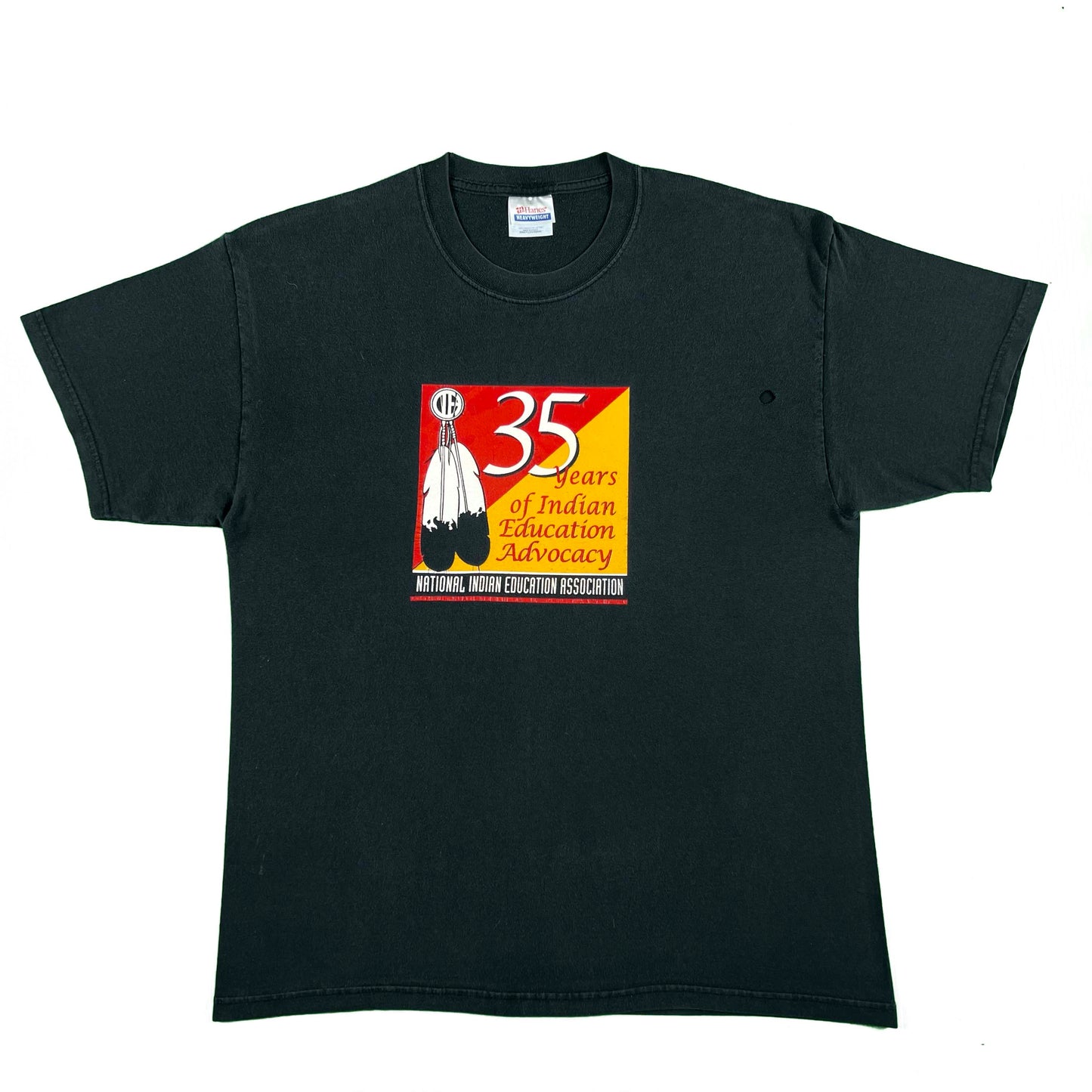 00s National Indian Education Advocacy Tee- L