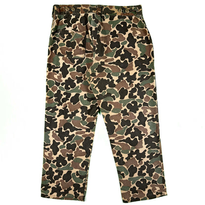 70s Dark Duck Camo Fatigue Pants- 32-34x28