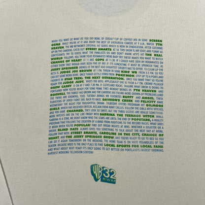 00s Warner Brothers KWBP TV Shows Long Sleeve Tee- XL