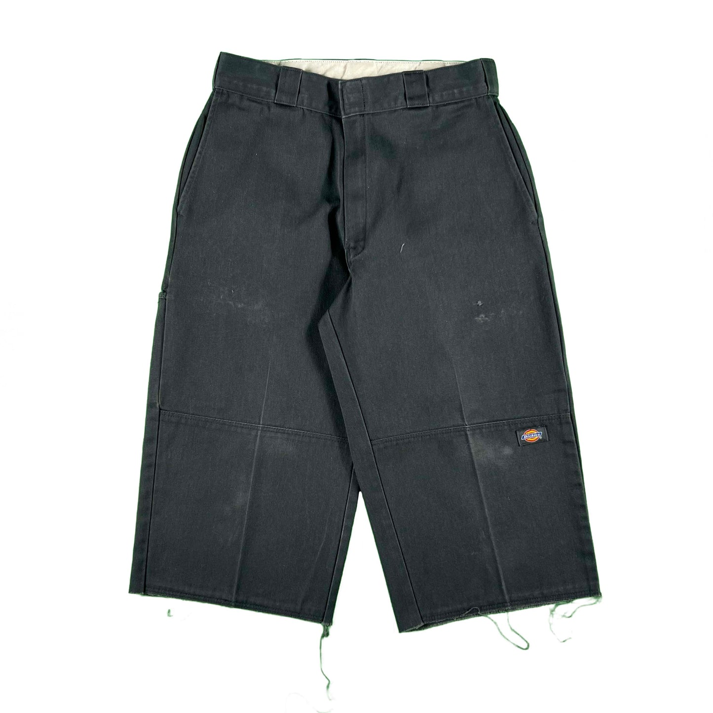Dickies Dark Grey Double Knee Capris- 32x18