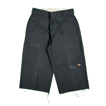 Dickies Dark Grey Double Knee Capris- 32x18