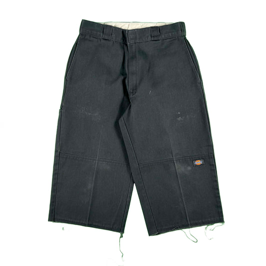 Dickies Dark Grey Double Knee Capris- 32x18