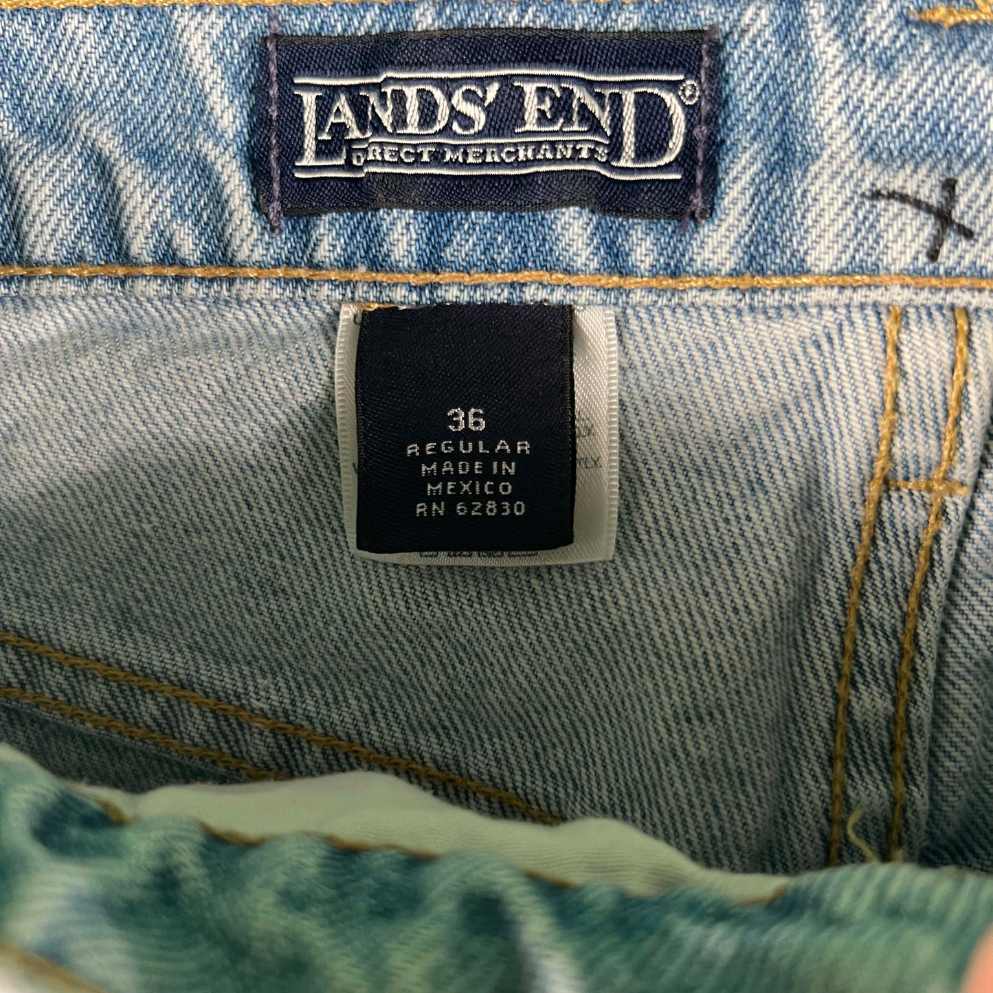 00s Lands' End Relaxed Fit Denim- 35x28.5