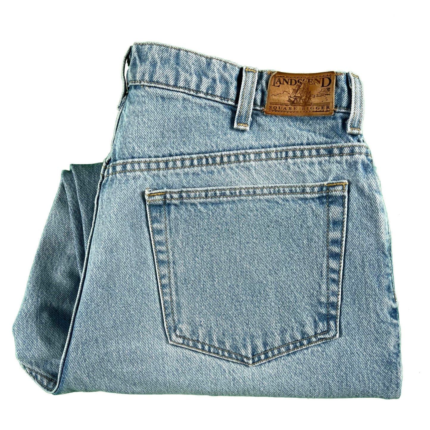 00s Lands' End Relaxed Fit Denim- 35x28.5