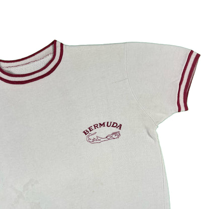 60s Bermuda Short Sleeve Sweatshirt- S