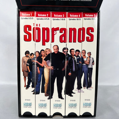 The Sopranos Season 1 Complete VHS Set